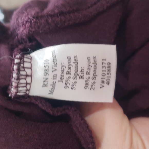 Cold Water Creek L open front draped cardi big slouch pockets sooofffttt - Picture 7 of 8